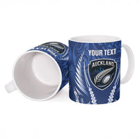 Auckland 2026 Rugby Custom Ceramic Mug NZ Maori Silver Fern