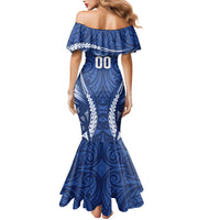 Auckland 2026 Rugby Custom Mermaid Dress NZ Maori Silver Fern