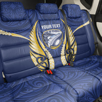 Bay of Plenty 2026 Rugby Custom Back Car Seat Cover NZ Maori Silver Fern