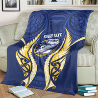 Bay of Plenty 2026 Rugby Custom Blanket NZ Maori Silver Fern