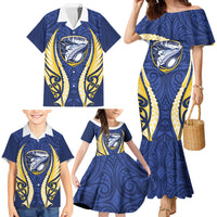 Bay of Plenty 2026 Rugby Custom Family Matching Mermaid Dress and Hawaiian Shirt NZ Maori Silver Fern