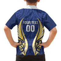 Bay of Plenty 2026 Rugby Custom Family Matching Puletasi and Hawaiian Shirt NZ Maori Silver Fern
