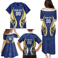 Bay of Plenty 2026 Rugby Custom Family Matching Puletasi and Hawaiian Shirt NZ Maori Silver Fern