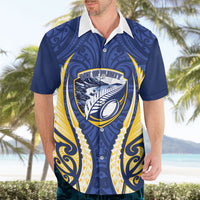 Bay of Plenty 2026 Rugby Custom Hawaiian Shirt NZ Maori Silver Fern