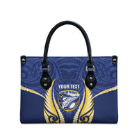 Bay of Plenty 2026 Rugby Custom Leather Bag NZ Maori Silver Fern