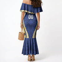 Bay of Plenty 2026 Rugby Custom Mermaid Dress NZ Maori Silver Fern LT14 - Polynesian Pride