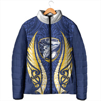 Bay of Plenty 2026 Rugby Custom Padded Jacket NZ Maori Silver Fern