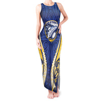Bay of Plenty 2026 Rugby Custom Tank Maxi Dress NZ Maori Silver Fern