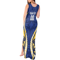 Bay of Plenty 2026 Rugby Custom Tank Maxi Dress NZ Maori Silver Fern