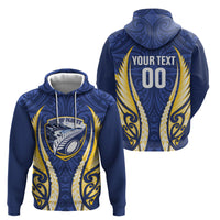 Bay of Plenty 2026 Rugby Custom Zip Hoodie NZ Maori Silver Fern LT14 - Polynesian Pride