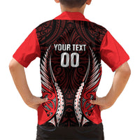 Canterbury 2026 Rugby Custom Family Matching Puletasi and Hawaiian Shirt NZ Maori Silver Fern