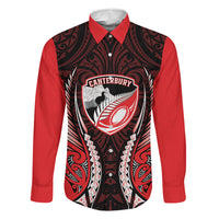 Canterbury 2026 Rugby Custom Family Matching Puletasi and Hawaiian Shirt NZ Maori Silver Fern