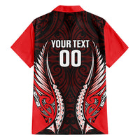 Canterbury 2026 Rugby Custom Hawaiian Shirt NZ Maori Silver Fern