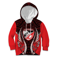 Canterbury 2026 Rugby Custom Kid Hoodie NZ Maori Silver Fern