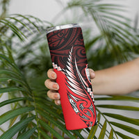 Canterbury 2026 Rugby Custom Skinny Tumbler NZ Maori Silver Fern