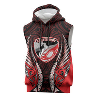 Canterbury 2026 Rugby Custom Sleeveless Hoodie NZ Maori Silver Fern