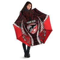 Canterbury 2026 Rugby Custom Umbrella NZ Maori Silver Fern