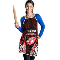 Counties Manukau 2026 Rugby Custom Apron NZ Maori Silver Fern