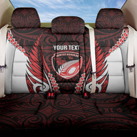Counties Manukau 2026 Rugby Custom Back Car Seat Cover NZ Maori Silver Fern