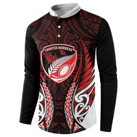Counties Manukau 2026 Rugby Custom Button Sweatshirt NZ Maori Silver Fern