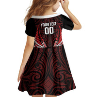 Counties Manukau 2026 Rugby Custom Family Matching Mermaid Dress and Hawaiian Shirt NZ Maori Silver Fern