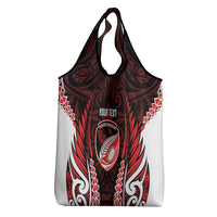 Counties Manukau 2026 Rugby Custom Grocery Bag NZ Maori Silver Fern