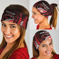 Counties Manukau 2026 Rugby Custom Neck Gaiter NZ Maori Silver Fern