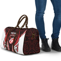 Counties Manukau 2026 Rugby Custom Travel Bag NZ Maori Silver Fern