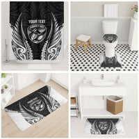 Hawke's Bay 2026 Rugby Custom Bathroom Set NZ Maori Silver Fern