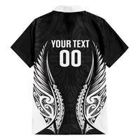 Hawke's Bay 2026 Rugby Custom Family Matching Mermaid Dress and Hawaiian Shirt NZ Maori Silver Fern