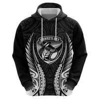 Hawke's Bay 2026 Rugby Custom Hoodie NZ Maori Silver Fern