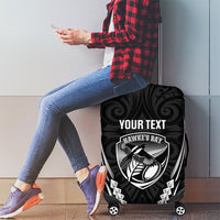 Hawke's Bay 2026 Rugby Custom Luggage Cover NZ Maori Silver Fern