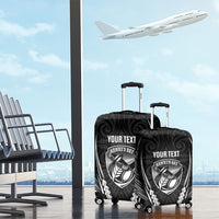 Hawke's Bay 2026 Rugby Custom Luggage Cover NZ Maori Silver Fern