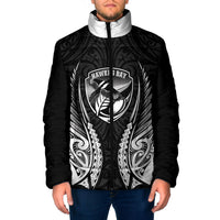 Hawke's Bay 2026 Rugby Custom Padded Jacket NZ Maori Silver Fern