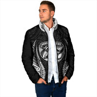 Hawke's Bay 2026 Rugby Custom Padded Jacket NZ Maori Silver Fern