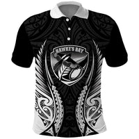 Hawke's Bay 2026 Rugby Custom Polo Shirt NZ Maori Silver Fern