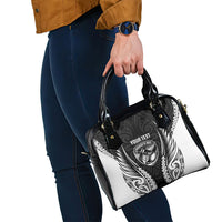 Hawke's Bay 2026 Rugby Custom Shoulder Handbag NZ Maori Silver Fern