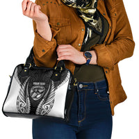 Hawke's Bay 2026 Rugby Custom Shoulder Handbag NZ Maori Silver Fern