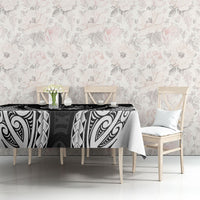 Hawke's Bay 2026 Rugby Custom Tablecloth NZ Maori Silver Fern