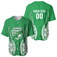 Manawatu 2026 Rugby Custom Baseball Jersey NZ Maori Silver Fern
