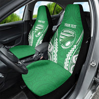 Manawatu 2026 Rugby Custom Car Seat Cover NZ Maori Silver Fern
