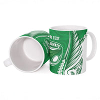 Manawatu 2026 Rugby Custom Ceramic Mug NZ Maori Silver Fern