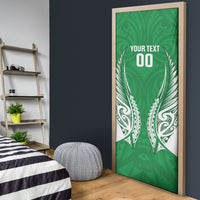 Manawatu 2026 Rugby Custom Door Cover NZ Maori Silver Fern