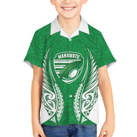 Manawatu 2026 Rugby Custom Family Matching Mermaid Dress and Hawaiian Shirt NZ Maori Silver Fern