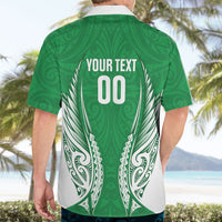 Manawatu 2026 Rugby Custom Hawaiian Shirt NZ Maori Silver Fern
