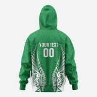 Manawatu 2026 Rugby Custom Hoodie NZ Maori Silver Fern LT14 - Polynesian Pride