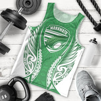 Manawatu 2026 Rugby Custom Men Tank Top NZ Maori Silver Fern