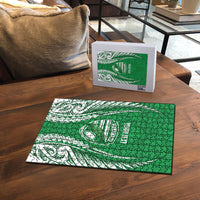 Manawatu 2026 Rugby Custom Puzzle NZ Maori Silver Fern