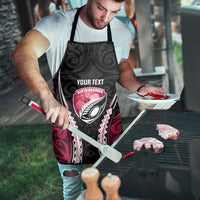 North Harbour 2026 Rugby Custom Apron NZ Maori Silver Fern