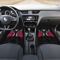 North Harbour 2026 Rugby Custom Car Mats NZ Maori Silver Fern